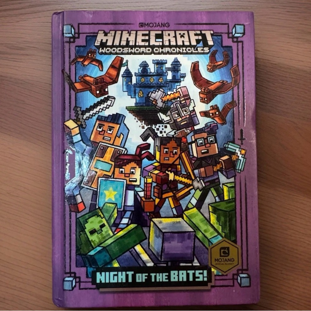 Night of the Bats! Minecraft (woodsword chronicles #2) Harcover